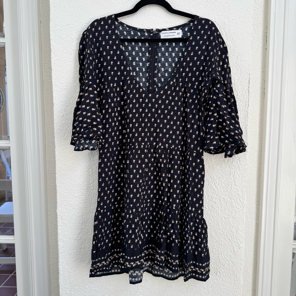 Faithfull the Brand Floral Print Dress